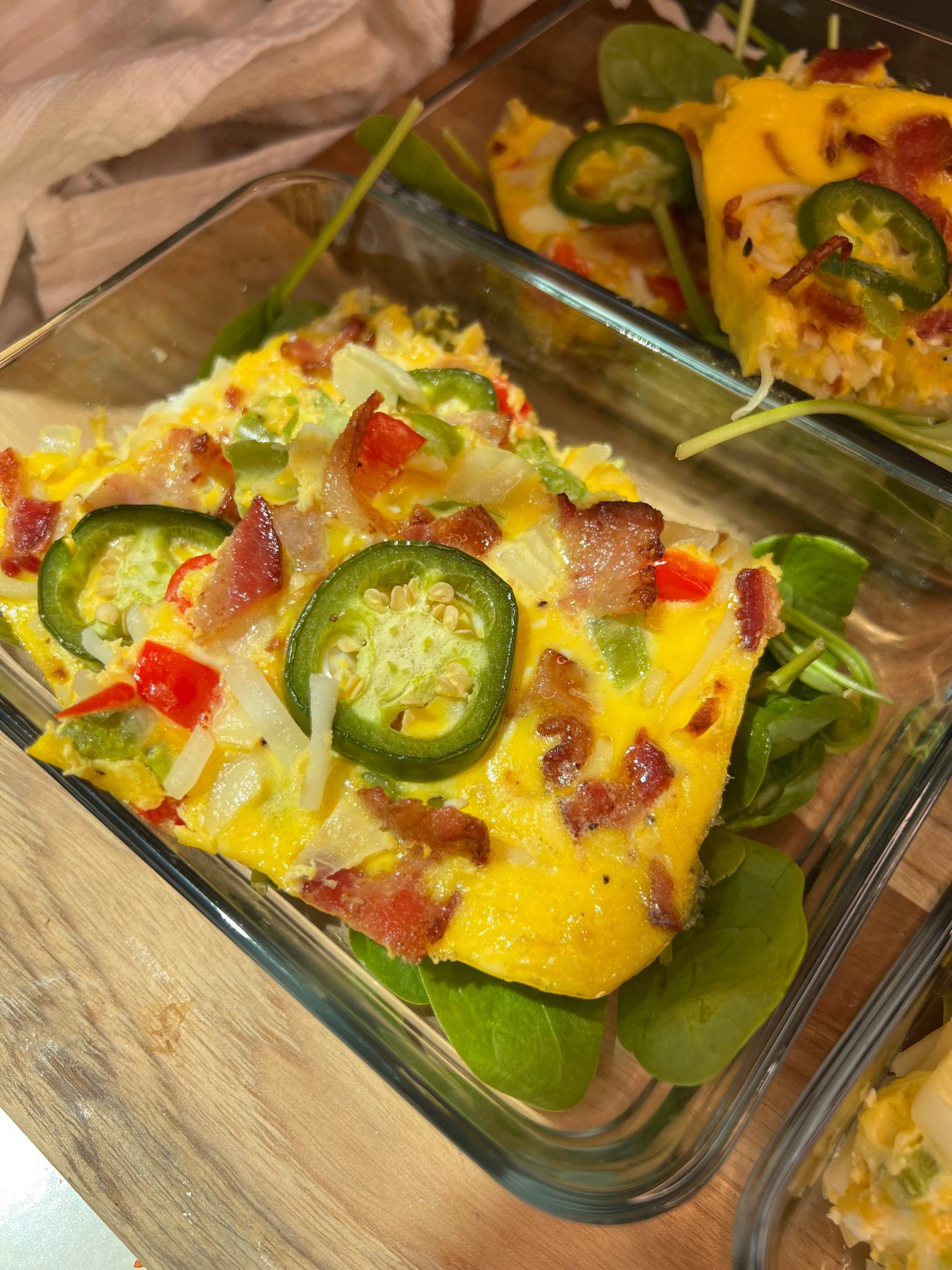 Hash Brown Jalapeno Egg Bake