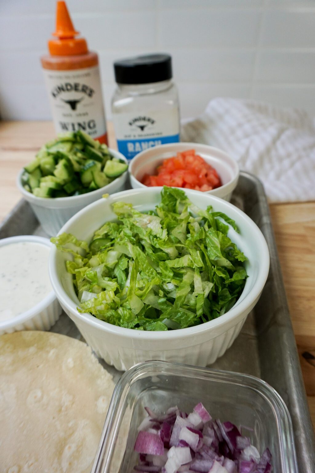 Buffalo Chicken Smash Burgers