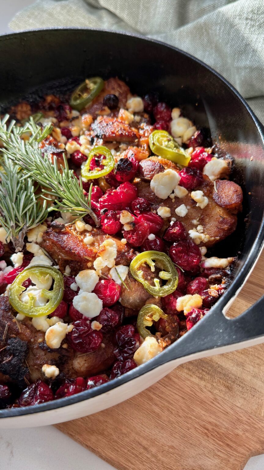 Cranberry Jalape O Chicken Skillet Stokedathome Com