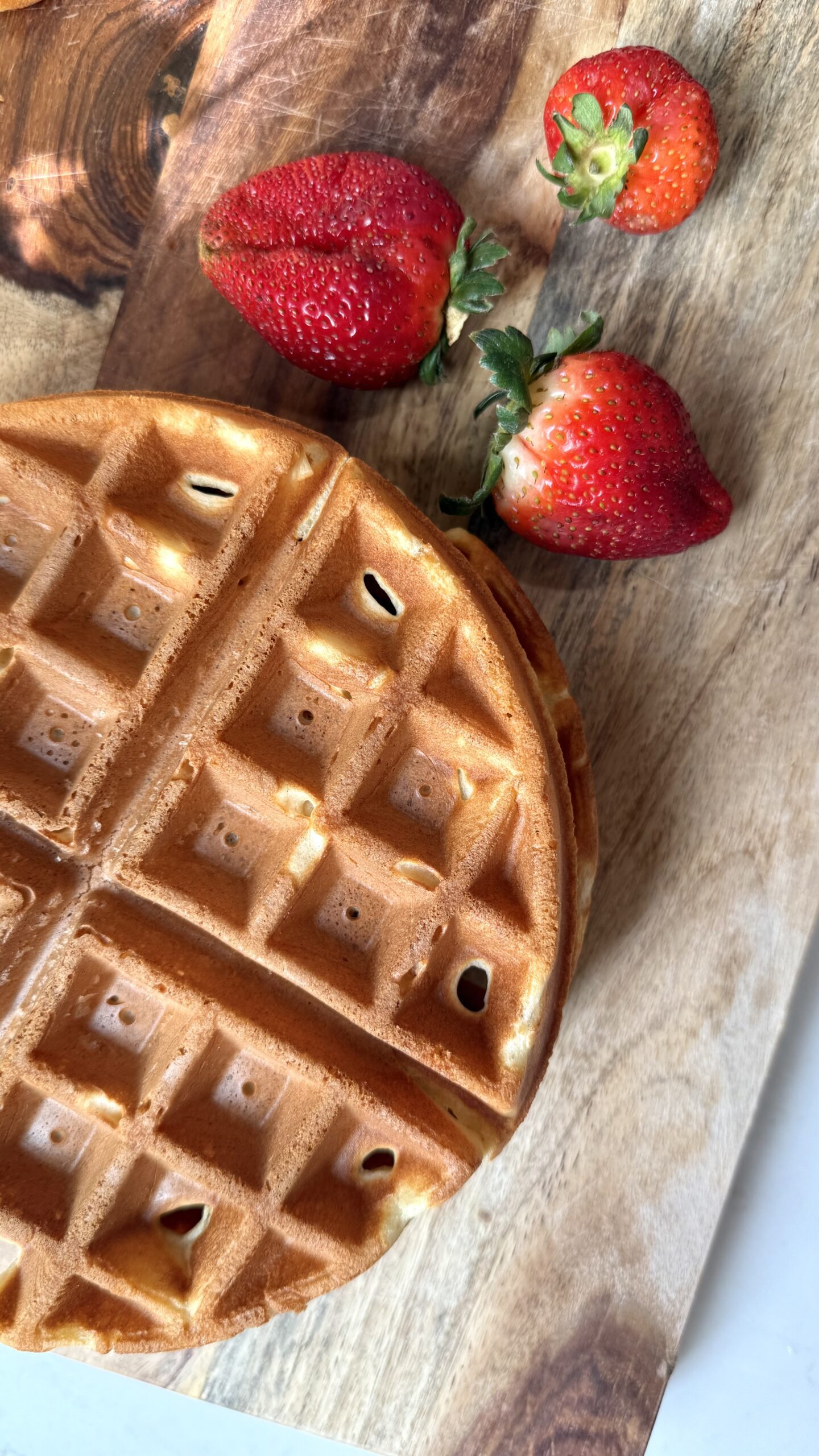 Freezer Protein Waffles