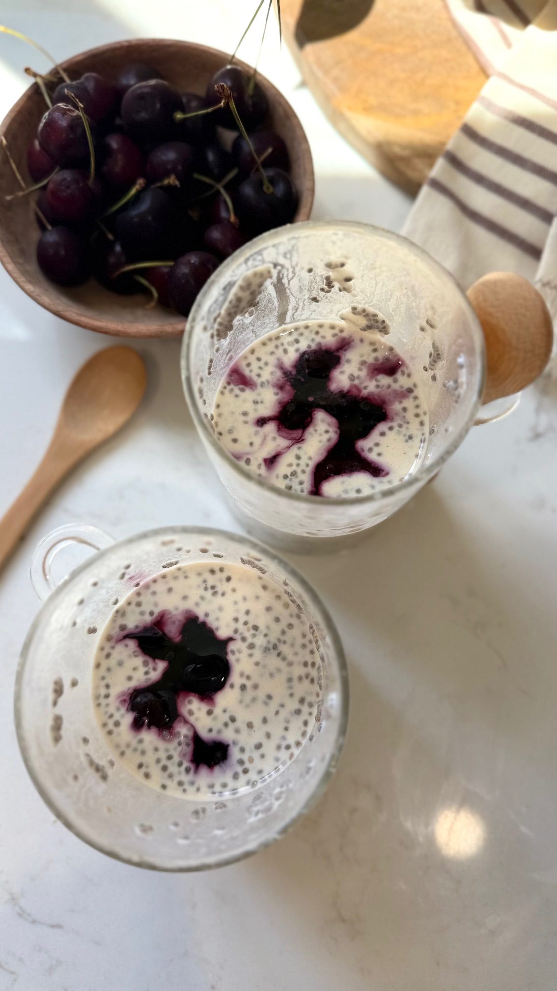 Black Cherry Chia Pudding (Meal Prep)