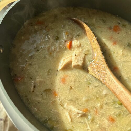 chicken pot pie soup