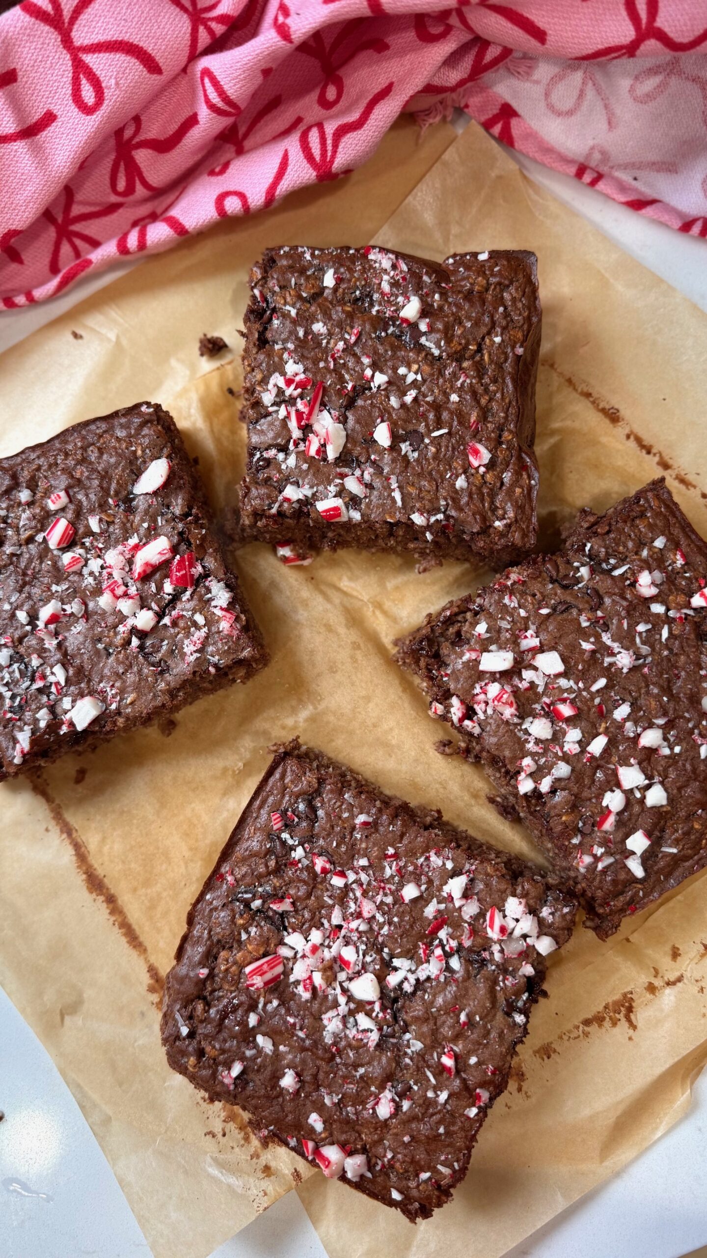 peppermint oat bake